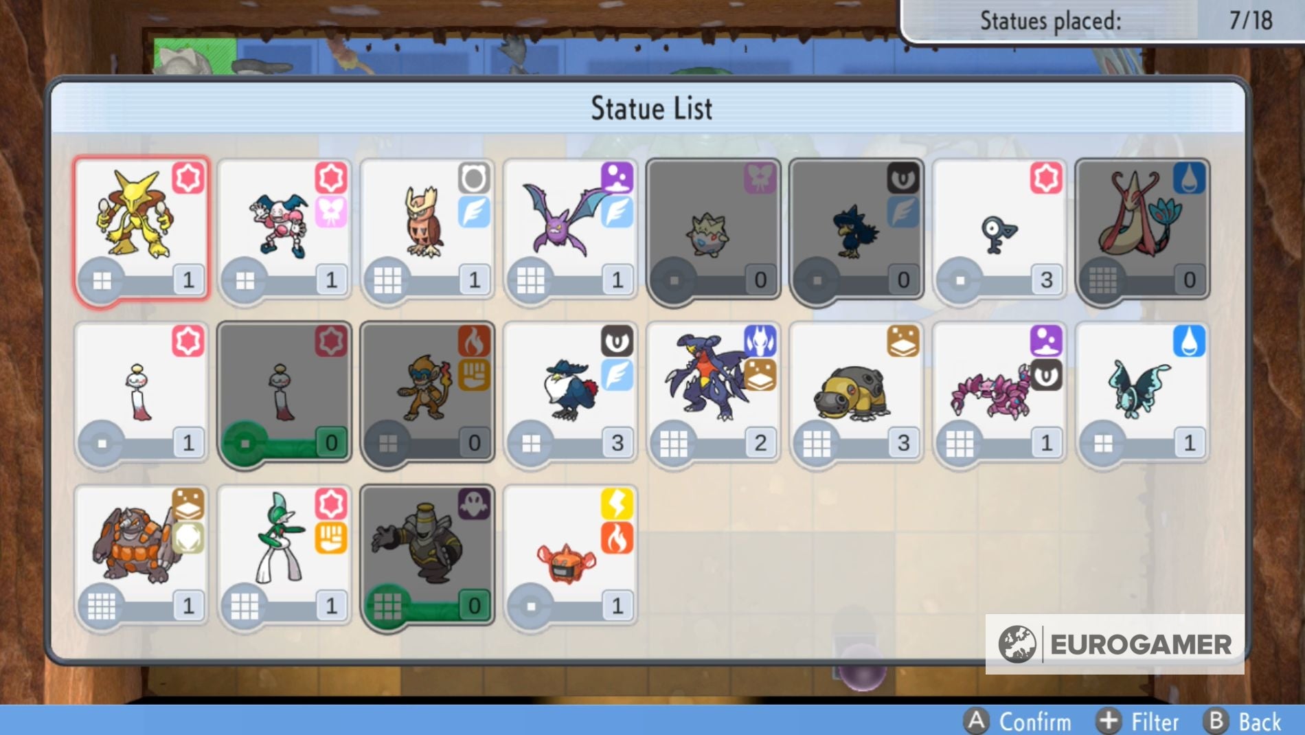 Grand Underground map, how to dig and Secret Base statues in Pokémon